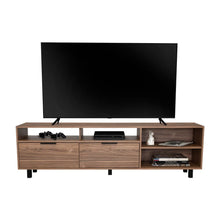 Mesa Para Tv Morelia, Castaño, con Espacio Para Televisor de Hasta 75 Pulgadas