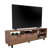Mesa Para Tv Morelia, Castaño, con Espacio Para Televisor de Hasta 75 Pulgadas