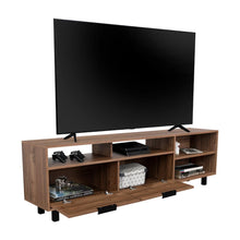 Mesa Para Tv Morelia, Castaño, con Espacio Para Televisor de Hasta 75 Pulgadas