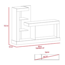 Mesa Para Tv Samir, Castaño, con Espacio Para Televisor de Hasta 55 Pulgadas