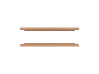Repisa Flotante Shelf 120, Miel X2 Unidades