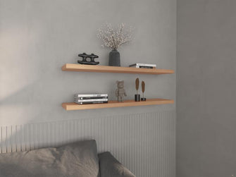 Repisa Flotante Shelf 120, Miel X2 Unidades ZF