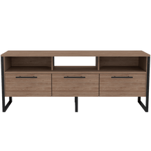 Mesa Para Tv Marvin, Miel, con Diferentes Cajones Para Guardar Objetos de Audio y Video