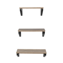 Set de 3 Repisas Shelf, Marrón Rustico