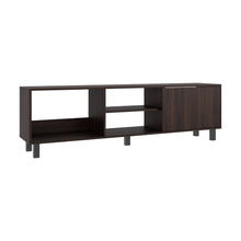 Mesa Para Tv Tunez, Nogal, Para Televisor Hasta 70 Pulgadas