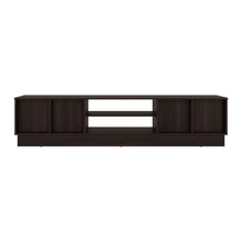 Mesa Para Tv Caobe, Kronos Nogal, Para Televisor de Hasta 75 Pulgadas con cuatro puertas ZF