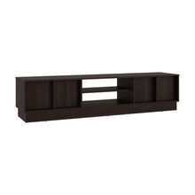 Mesa Para Tv Caobe, Kronos Nogal, Para Televisor de Hasta 75 Pulgadas con cuatro puertas ZF