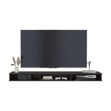 Mesa para TV Flotante Ralf, Nogal, con un Diseño Contemporáneo ZF
