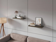 Repisa Flotante Maca X2, Canela, con espacio para ubicar objetos ZF