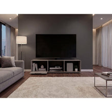 Mesa Para Tv Dorne, Positano, Con Puerta Abatible, Para Televisor Hasta 65" ZF