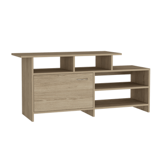 Mueble Multiusos Liena, Beige, Para Televisor de 40 Pulgadas