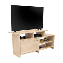 Mueble Multiusos Liena, Beige, para Televisor de 40 Pulgadas