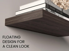 Repisa Flotante Maca X2, Avellana, con espacio para ubicar objetos ZF