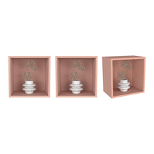 Set de Repisas Veta, Arupo, con espacio para objetos decorativos X3