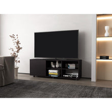 Mesa para TV Adelen, Wengue, con superficie para equipos de audio y video 55" ZF