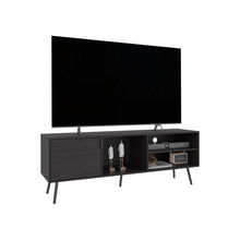 Mesa para TV Vulanno, Wengue, con una puerta abatible 70" ZF