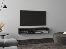 Repisa Flotante Kerin, Wengue, con dos espacios para ubicar objetos ZF