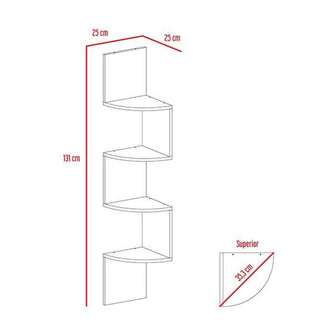 Combo para Sala Azufral, Incluye Mesa Para Tv y Repisas