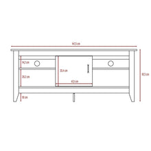 Mesa Para Tv Sarume, Wengue, con Puerta 65 Pulgadas