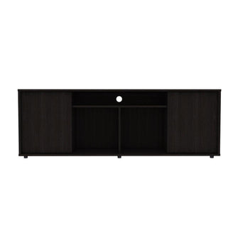 Mesa para TV Panac, Wengue, con puertas abatibles 65" ZF