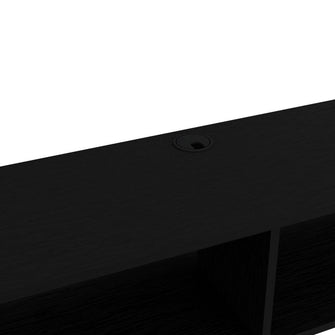 Mesa Para Tv Flotante Rocky, Wengue, Apto pata TV de hasta 45''