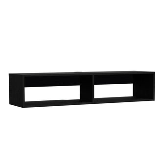 Mesa Para Tv Flotante Rocky, Wengue, Apto pata TV de hasta 45''