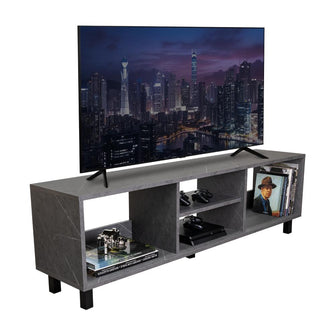 Mesa Para Tv Tunez, Piedra, Para Televisor Hasta 70 Pulgadas