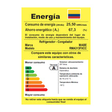 Nevera No Frost de 313 Litros Color Black Steel