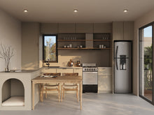 Nevera No Frost Mabe de 313 Litros en Acabado Platinum