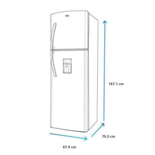 Nevera No Frost de 384 Litros Color Grafito.