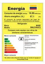 Nevera Convencional 211 Litros Brutos Mabe, Gris