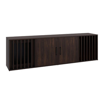 Mesa Para Tv Marron, Nogal Europeo y Wengue, para tv de hasta 70 pulgadas ZF