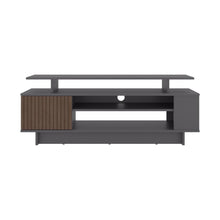 Mesa de Tv Bowie, Plomo y ocaso, Para Televisor Hasta 55 Pulgadas