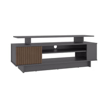 Mesa de Tv Bowie, Plomo y ocaso, Para Televisor Hasta 55 Pulgadas