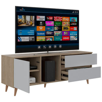 Combo para Sala Mojave, Incluye Mesa de Noche, Organizador, Escritorio y Mesa Para Tv