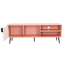 Mesa para TV Vulanno, Arupo y Toquilla, Con Una Puerta Abatible 70"