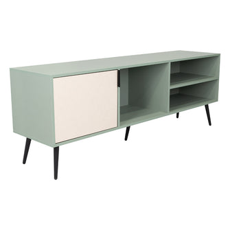 Mesa para TV Vulanno, Agave y Toquilla, con una puerta abatible 70"