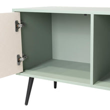 Mesa para TV Vulanno, Agave y Toquilla, Con Una Puerta Abatible 70"
