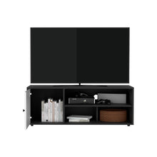 Mesa Para Tv Noah, Wengue y Blanco Duqueza, para tv de hasta 55 pulgadas ZF