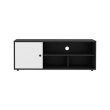 Mesa Para Tv Noah, Wengue y Blanco Duqueza, para tv de hasta 55 pulgadas ZF