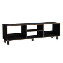 Mesa Para Tv Tunez, Wengue y Castaño, Para Televisor Hasta 70 Pulgadas