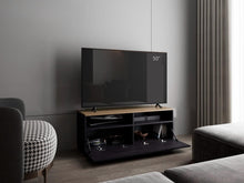 Mesa Para Tv Colman, Wengue y Fresno Europeo, para tv de hasta 49 pulgadas ZF