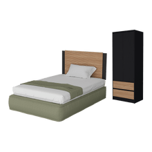 Combo para Habitación Kariv 2, Incluye Cabecero y Clóset