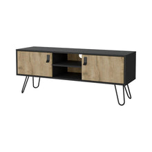 Mesa para TV Huna, Macadamia y Wengue, capacidad para TV de 50'' ZF