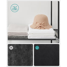 Closet Fest, Negro , Variedad de Entrepaños en Tela