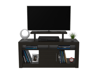 Mesa Para Tv Rune, Wengue, con Espacio Para Televisor de Hasta 50 Pulgadas