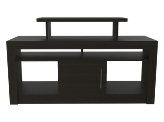 Mesa Para Tv Rune, Wengue, con Espacio Para Televisor de Hasta 50 Pulgadas