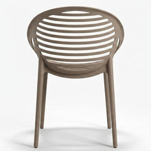 Set de 2 Sillas Tokio con Brazos, Color Taupe, con Espaldar y Diseño Moderno