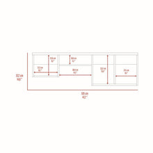 Combo Para Habitación Obres, Incluye Base Cama - Colchón - Mesa de Noche - Repisa y Espejo