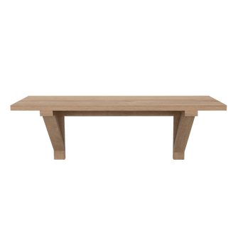 Repisa Rectangular Bella, Beige, X1 Unidades